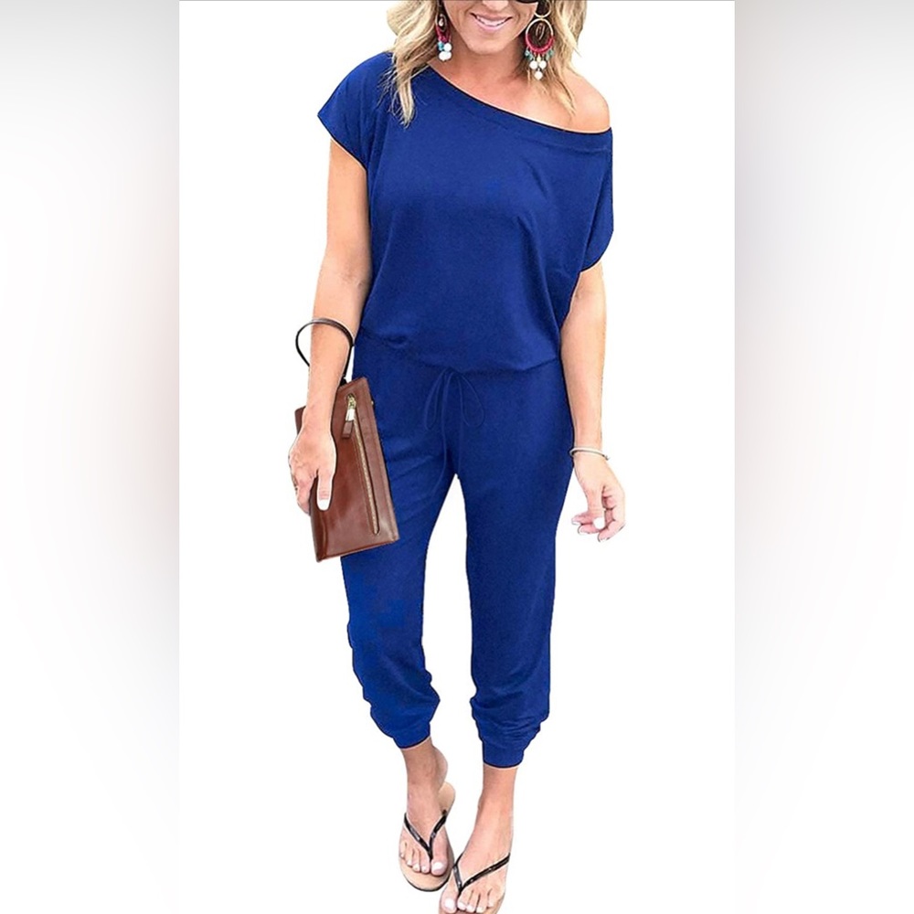 Brand new blue jumpsuit